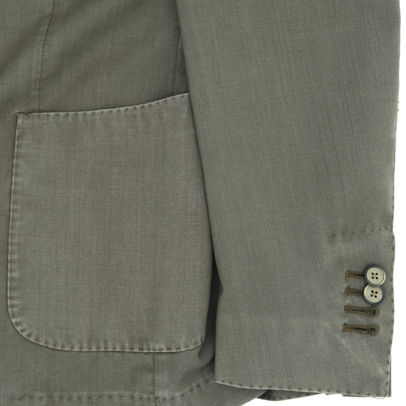 Khaki brown casual suit SANTANIELLO