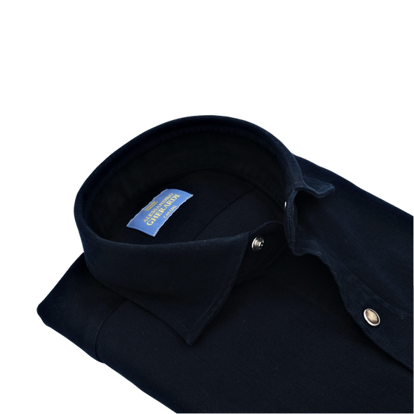 Petrol blue casual shirt ALESSANDRO GHERARDI