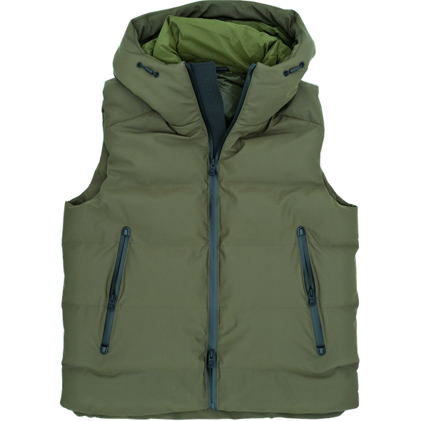 Military green "hyper" bodywarmer FRADI