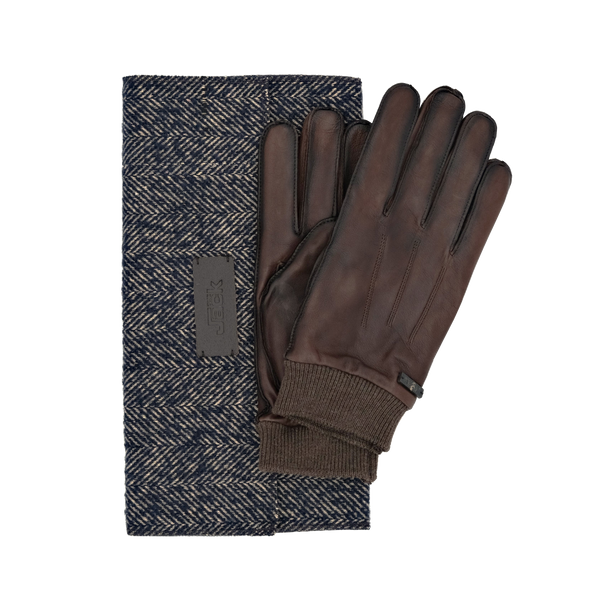 Vintage brown leather gloves THE JACK LEATHERS
