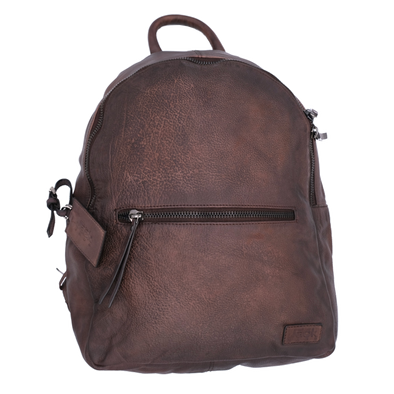 36hr brown leather backpack THE JACK LEATHER