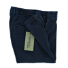 Navy blue chino INCOTEX 40582/825