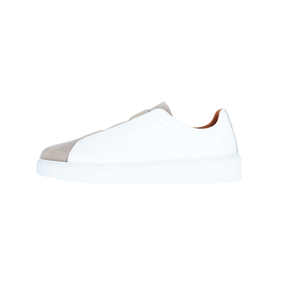 White and ivory sneakers FABIANO RICCI