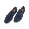 Navy blue "monk" loafers FABIANO RICCI