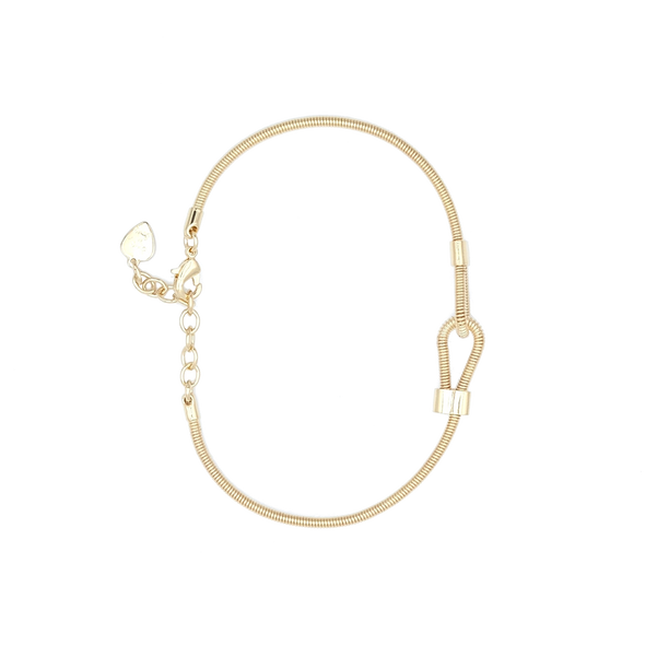 Gold - plated bracelet SING A SONG you and me