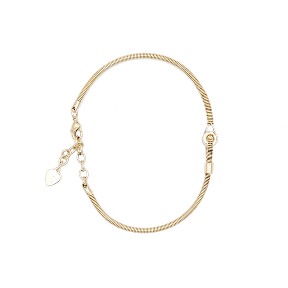 Gold - plated bracelet SING A SONG horizontal fixing
