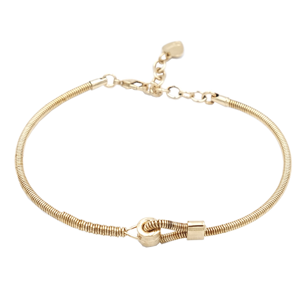 Gold - plated bracelet SING A SONG horizontal fixing