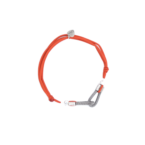 Cord bracelet SING A SONG you and me / orange
