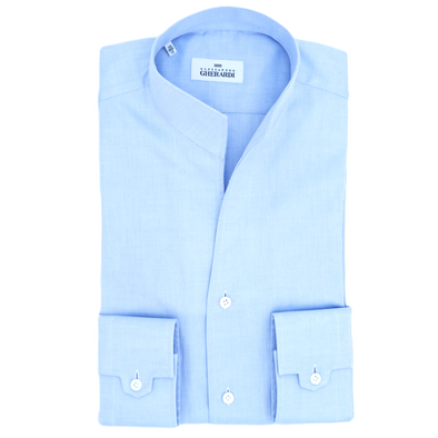 Sky blue oxford classic shirt ALESSANDRO GHERARDI