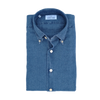 Button-down denim casual shirt ALESSANDRO GHERARDI