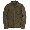 Burned moka "overshirt" sport jacket THE JACK LEATHERS