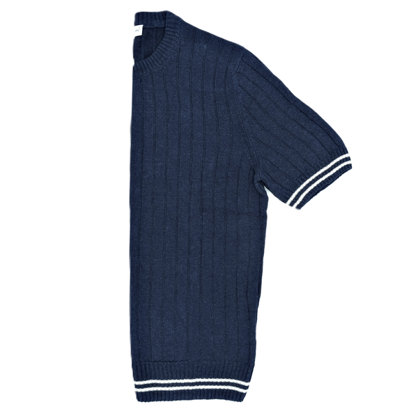 Navy blue t-shirt GRAN SASSO for Sartorial Corner