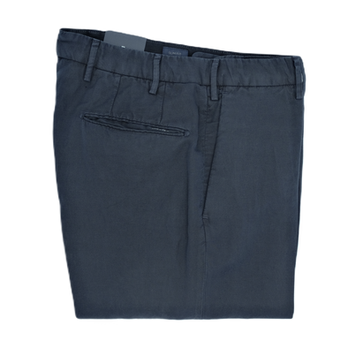 Navy blue chino INCOTEX 91898/821