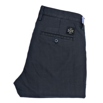 Night blue herringbone chino "bobby" JACOB COHEN 4002/Y99