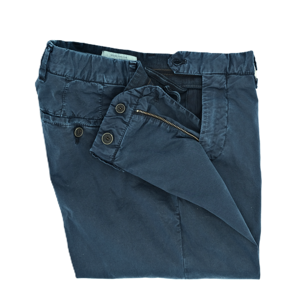 Navy blue chino MYTHS 24M29L20-FR/37