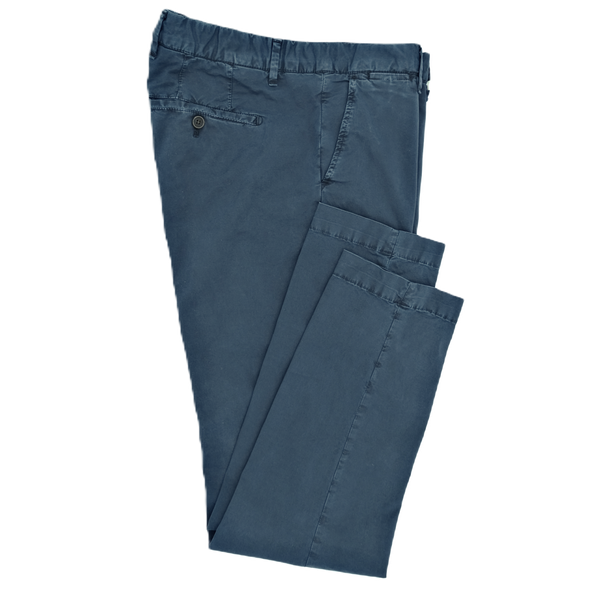 Navy blue chino MYTHS 24M29L20-FR/37