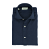 Navy blue casual polo shirt ALESSANDRO GHERARDI