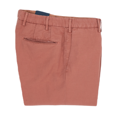 Deep orange chino INCOTEX 9189B/645