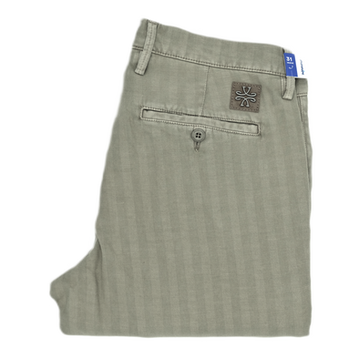 Kaki herringbone chino "bobby" JACOB COHEN 4002/B75