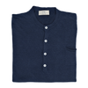 Navy blue and button closure t-shirt AB KOST