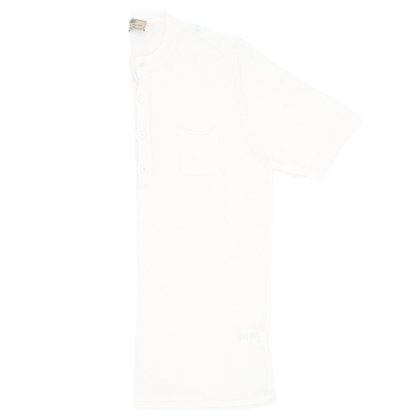 White and button closure t-shirt AB KOST