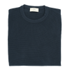 "Embossed patterns" navy blue t-shirt AB KOST