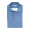 Mid blue "Fluid evolution" casual shirt ORIAN