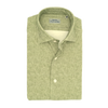 Green "Fluid evolution" casual shirt ORIAN