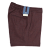 Burgundy flanel sport trouser SANTANIELLO