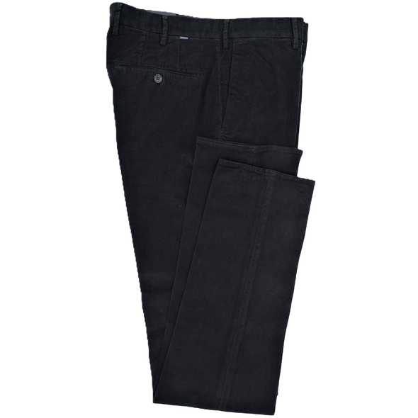 Night blue "thin corduroy" chino INCOTEX 39/40927/831