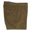 Green forest "corduroy" chino INCOTEX 39/40927/421