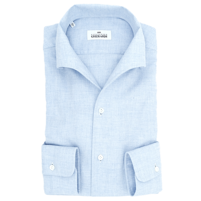 Light blue sky classic shirt ALESSANDRO GHERARDI