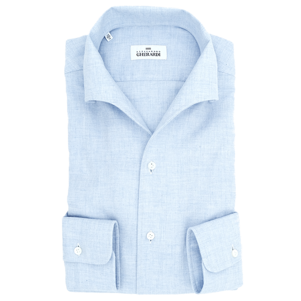 Light blue sky classic shirt ALESSANDRO GHERARDI