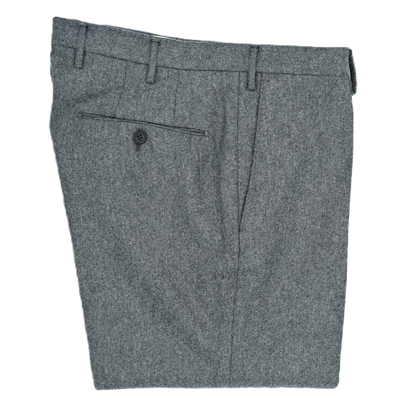 Mid grey flanel classic trouser INCOTEX 39/1721B/915