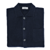 Navy blue buttoned cardigan FERRANTE