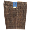 Hunting brown colour checks "Evoluto" chino SANTANIELLO DSQE3766