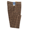 Hunting brown colour checks "Evoluto" chino SANTANIELLO DSQE3766