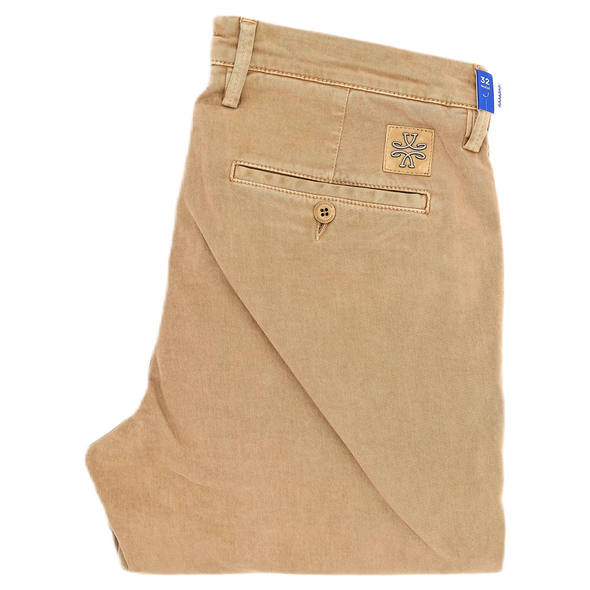 Deep beige chino "moleskin bobby" JACOB COHEN 3651/D90