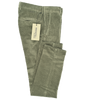 Green "corduroy" chino INCOTEX 4687A/743