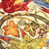 Parrots and grapes patterns "PATCHOULI collection" scarf CLAUDIO CUTULI