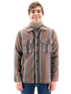 Multicoloured "autumn stripes overshirt " sport jacket  SUNHOUSE