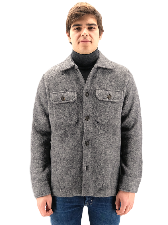 Grey "overshirt" sport jacket SUNHOUSE