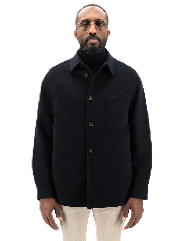 Dark blue "overshirt" sport jacket HEVO