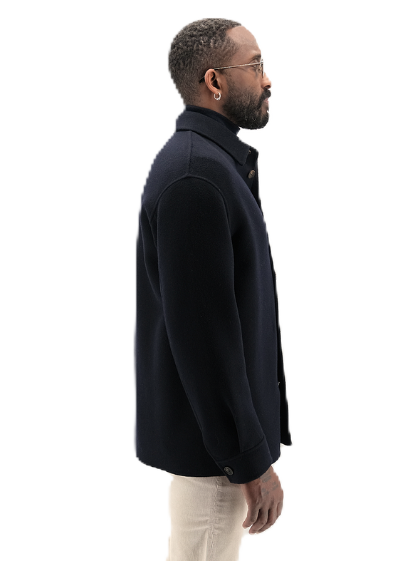 Dark blue "overshirt" sport jacket HEVO