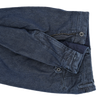 Dark blue denim "slacks" chino INCOTEX 60609/820