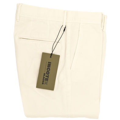 Off white chino INCOTEX 9664A/009