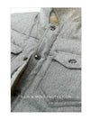 Mid grey parka FRADI