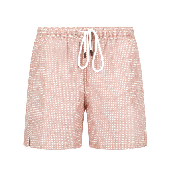 Light coral "Pois pattern" swimwear FEDELI