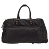 Black leather "Tokio trolley" travelbag CAMPOMAGGI