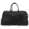 Black leather "Tokio trolley" travelbag CAMPOMAGGI